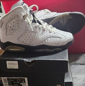 White and Black Sneakers